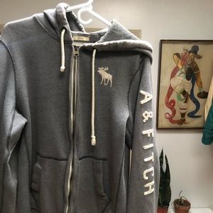 Abercrombie & Fitch Zip Down Hoodie